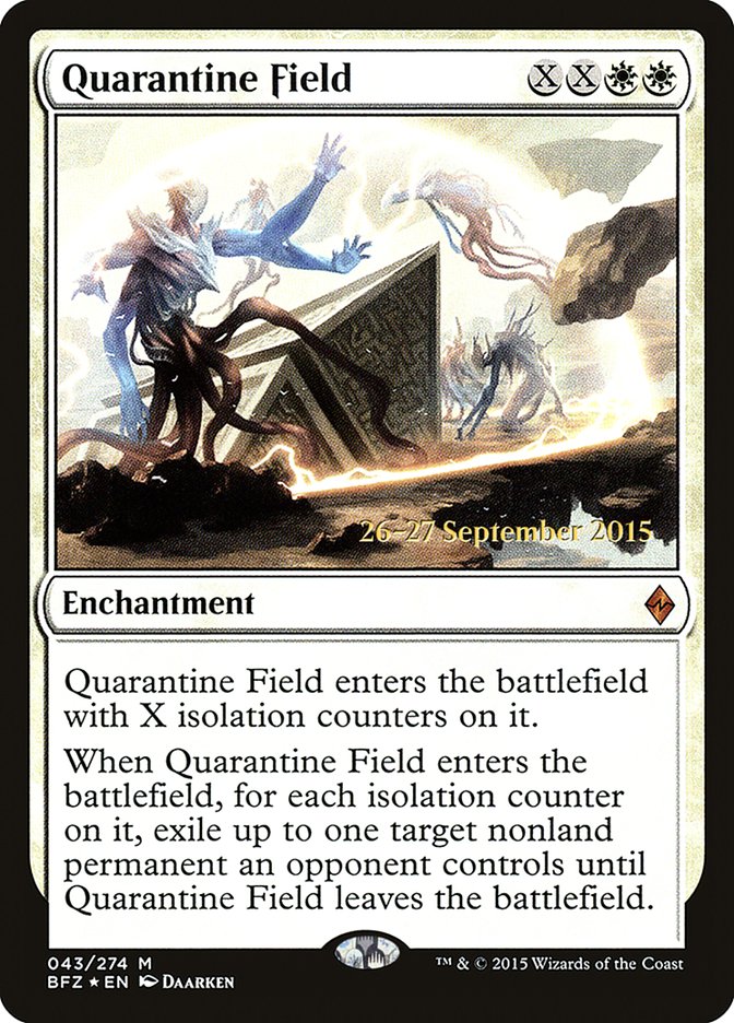 Magic the Gathering Card - Quarantine Field - MTG Circle