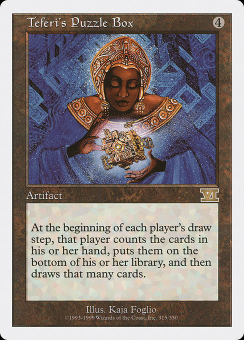 Magic the Gathering Card - Teferi's Puzzle Box - MTG Circle