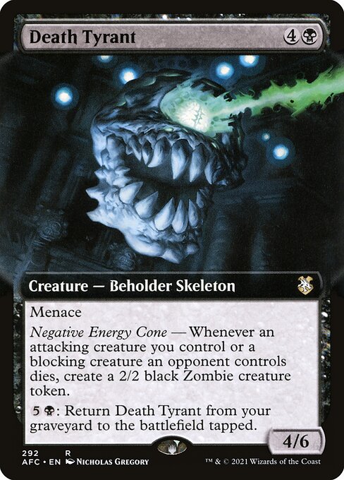 Magic the Gathering Card - Death Tyrant - MTG Circle