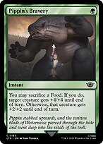 Magic the Gathering Card - Pippin's Bravery - MTG Circle