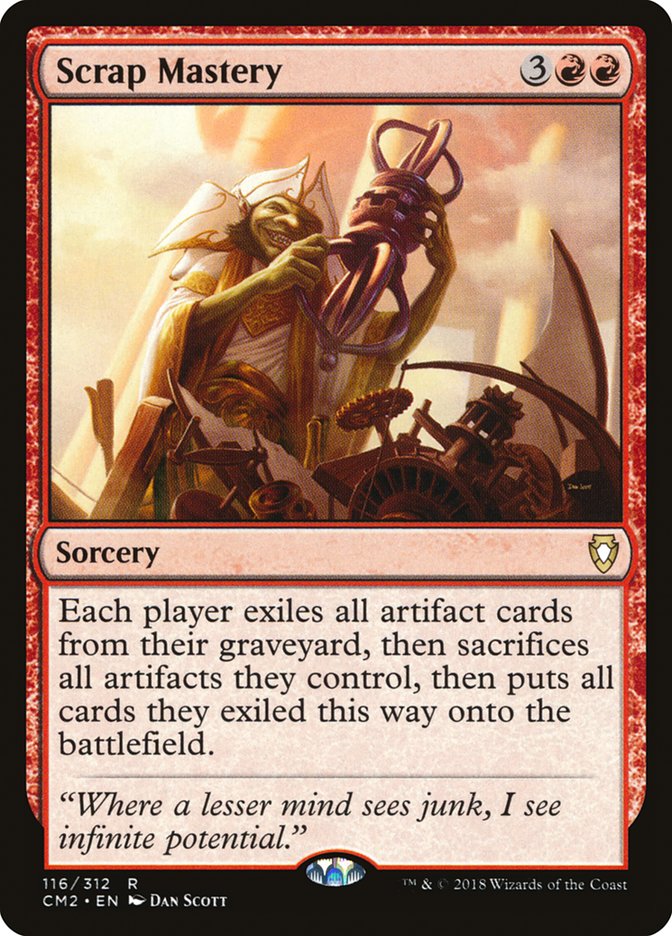 Magic the Gathering Card - Scrap Mastery - MTG Circle