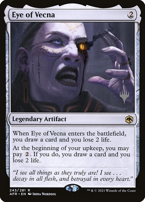 Magic the Gathering Card - Eye of Vecna - MTG Circle