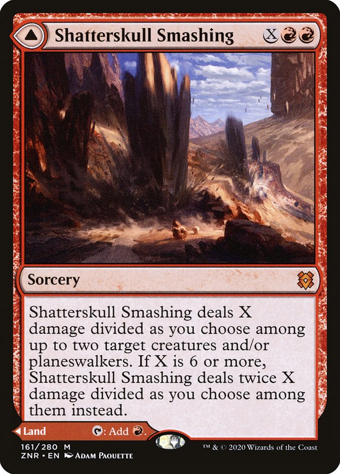 Magic the Gathering Card - Shatterskull Smashing - MTG Circle