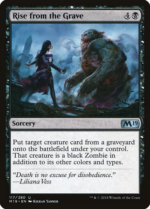 Magic the Gathering Card - Rise from the Grave - MTG Circle