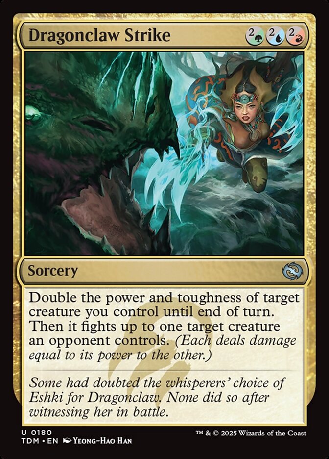 Magic the Gathering Card - Dragonclaw Strike - MTG Circle