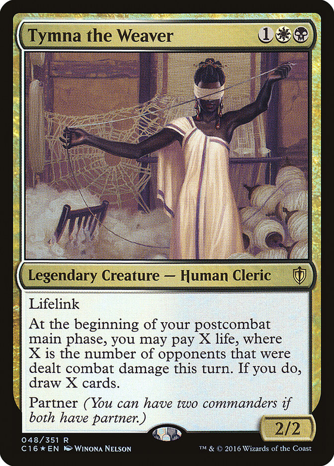 Magic the Gathering Card - Tymna the Weaver - MTG Circle