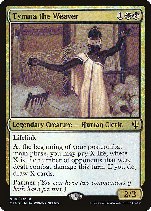 Magic the Gathering Card - Tymna the Weaver - MTG Circle