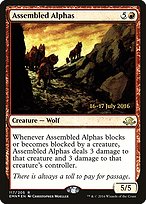 Magic the Gathering Card - Assembled Alphas - MTG Circle