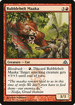 Magic the Gathering Card - Rubblebelt Maaka - MTG Circle