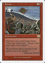 Magic the Gathering Card - Fervor - MTG Circle