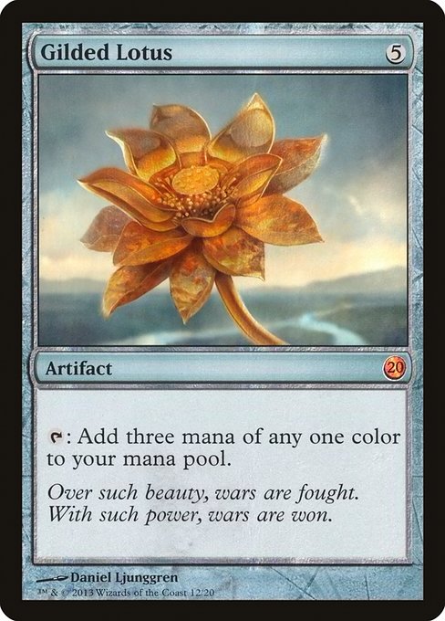 Magic the Gathering Card - Gilded Lotus - MTG Circle