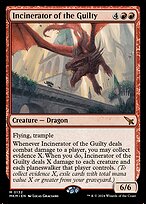 Magic the Gathering Card - Incinerator of the Guilty - MTG Circle