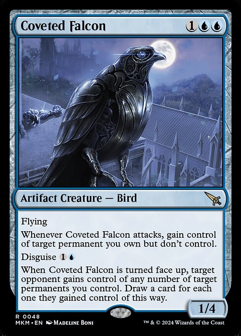 Magic the Gathering Card - Coveted Falcon - MTG Circle