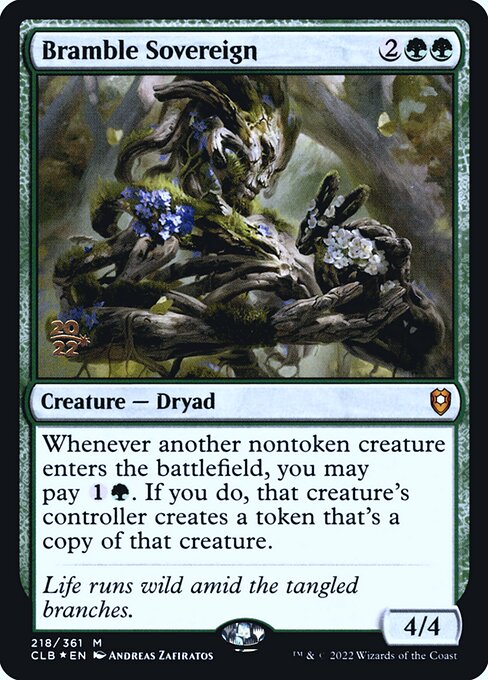 Magic the Gathering Card - Bramble Sovereign - MTG Circle