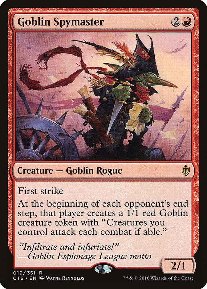 Magic the Gathering Card - Goblin Spymaster - MTG Circle