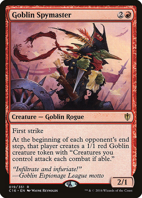 Magic the Gathering Card - Goblin Spymaster - MTG Circle
