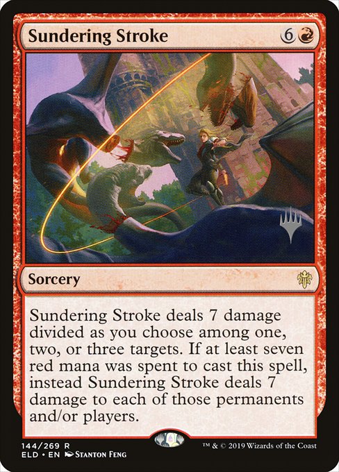 Magic the Gathering Card - Sundering Stroke - MTG Circle
