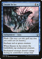 Magic the Gathering Card - Encase in Ice - MTG Circle