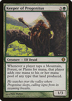 Magic the Gathering Card - Keeper of Progenitus - MTG Circle