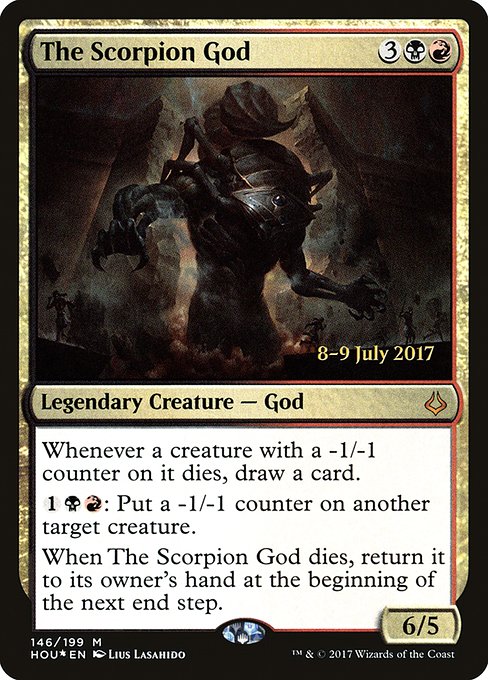 Magic the Gathering Card - The Scorpion God - MTG Circle