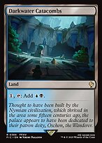 Magic the Gathering Card - Darkwater Catacombs - MTG Circle