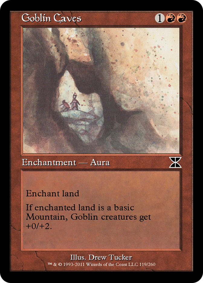Magic the Gathering Card - Goblin Caves - MTG Circle