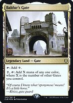 Magic the Gathering Card - Baldur's Gate - MTG Circle