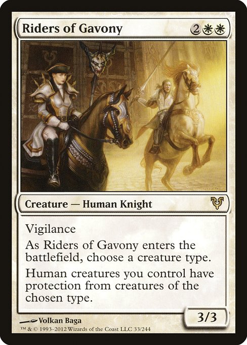 Magic the Gathering Card - Riders of Gavony - MTG Circle