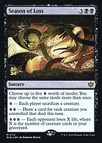 Magic the Gathering Card - Season of Loss - MTG Circle