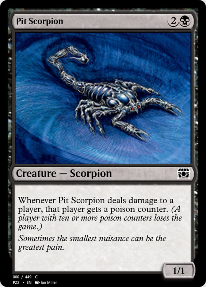 Magic the Gathering Card - Pit Scorpion - MTG Circle