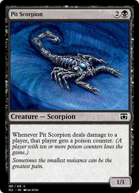 Magic the Gathering Card - Pit Scorpion - MTG Circle