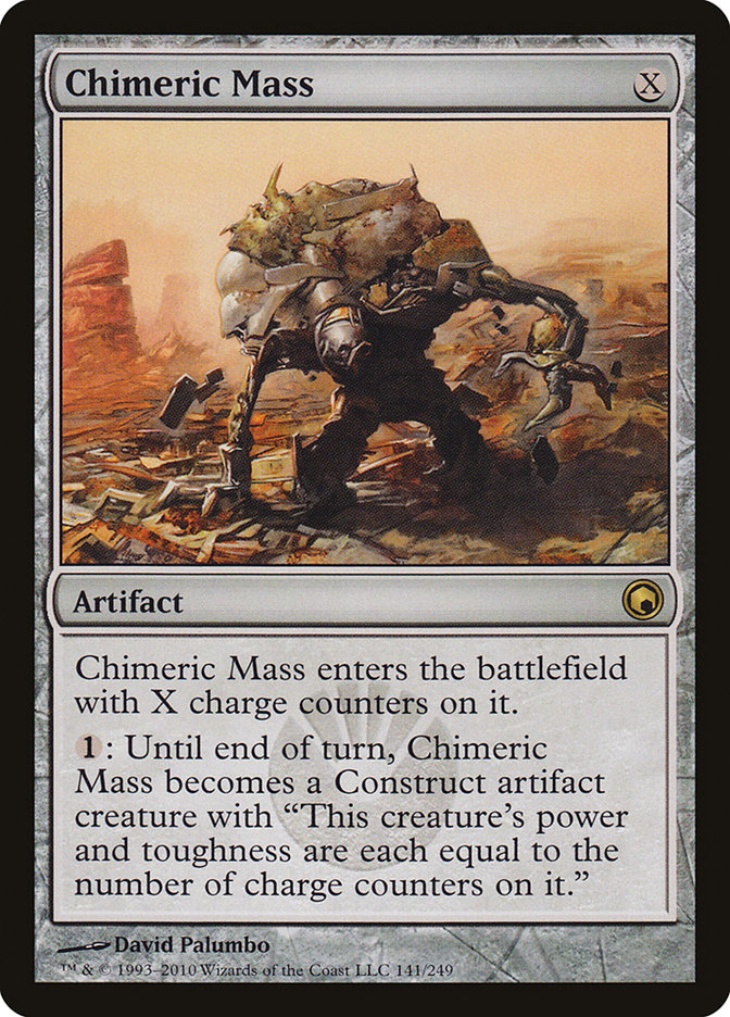 Magic the Gathering Card - Chimeric Mass - MTG Circle