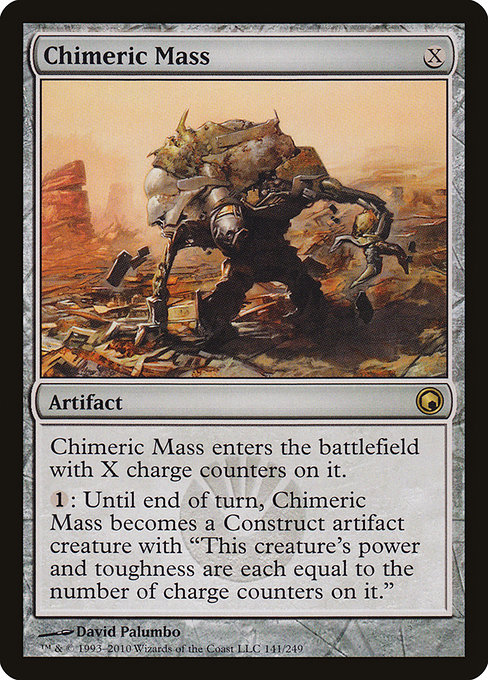 Magic the Gathering Card - Chimeric Mass - MTG Circle