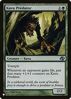 Magic the Gathering Card - Kavu Predator - MTG Circle