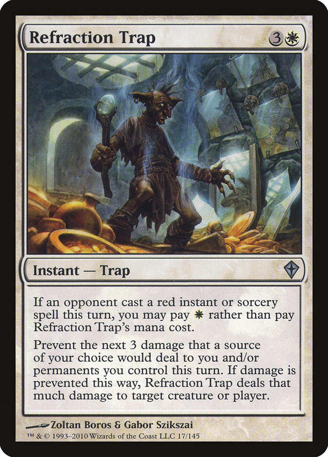 Magic the Gathering Card - Refraction Trap - MTG Circle