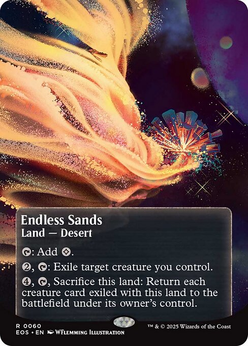Magic the Gathering Card - Endless Sands - MTG Circle