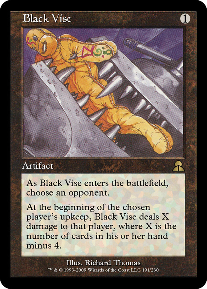 Magic the Gathering Card - Black Vise - MTG Circle