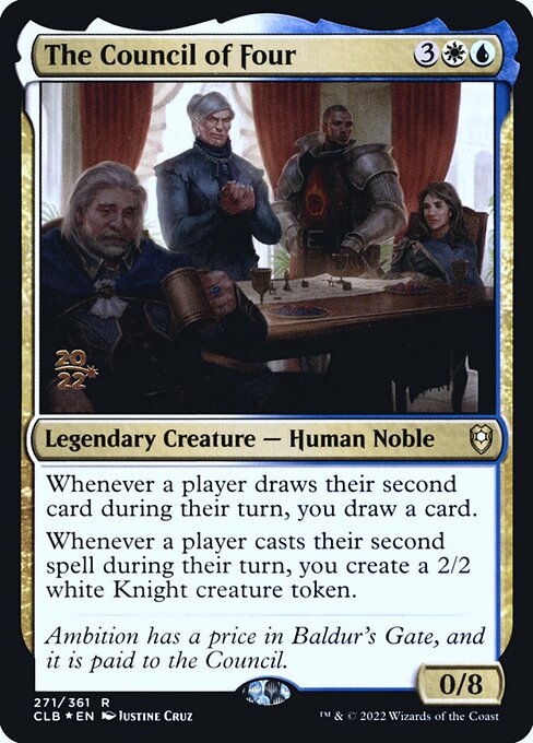 Magic the Gathering Card - The Council of Four - MTG Circle