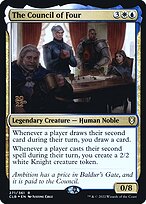 Magic the Gathering Card - The Council of Four - MTG Circle