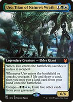 Magic the Gathering Card - Uro, Titan of Nature's Wrath - MTG Circle