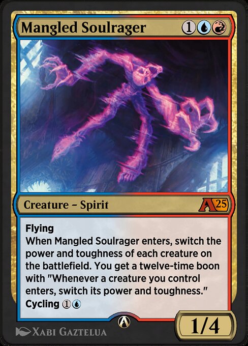 Magic the Gathering Card - Mangled Soulrager - MTG Circle