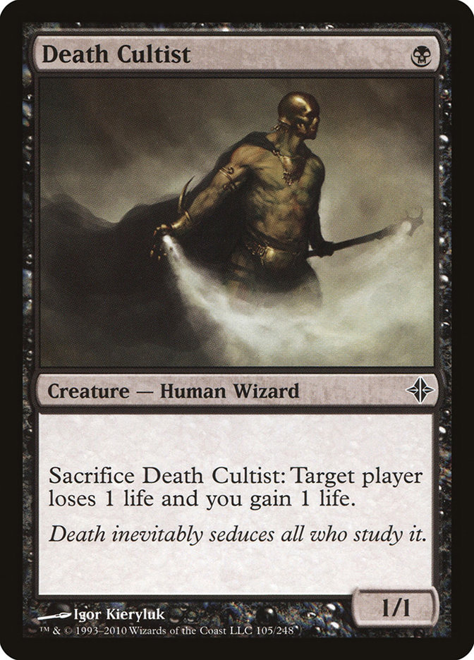 Magic the Gathering Card - Death Cultist - MTG Circle