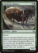 Magic the Gathering Card - Arachnus Spinner - MTG Circle