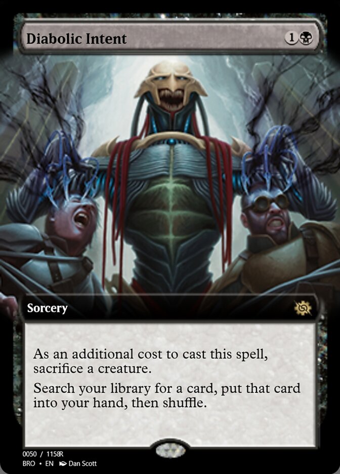 Magic the Gathering Card - Diabolic Intent - MTG Circle