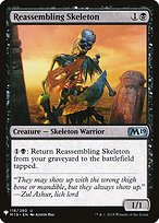 Magic the Gathering Card - Reassembling Skeleton - MTG Circle