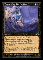 Magic the Gathering Card - Consuming Corruption - MTG Circle