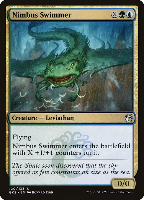 Magic the Gathering Card - Nimbus Swimmer - MTG Circle