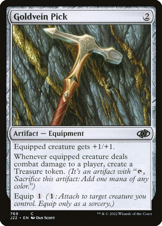 Magic the Gathering Card - Goldvein Pick - MTG Circle