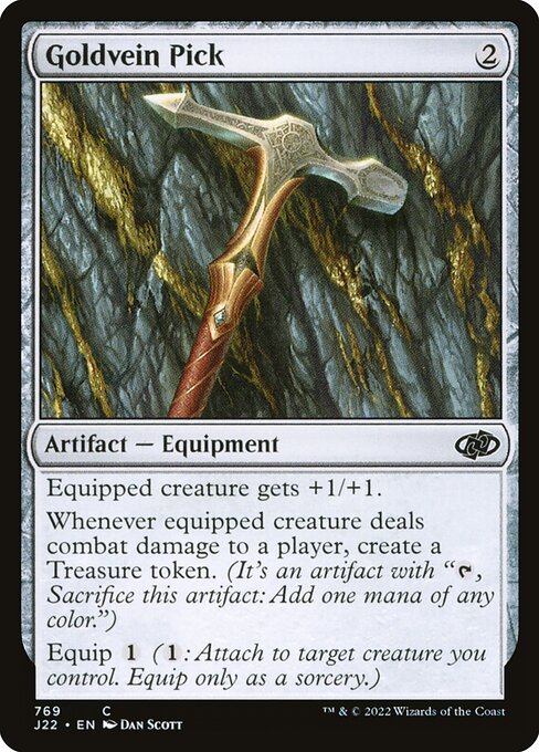 Magic the Gathering Card - Goldvein Pick - MTG Circle