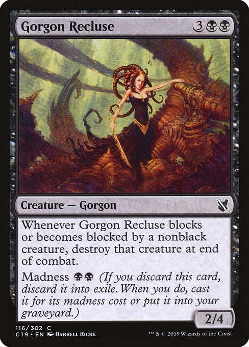 Magic the Gathering Card - Gorgon Recluse - MTG Circle